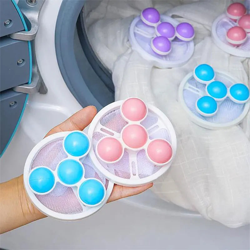 Floating Washing Machine Lint Catchers, Pack of 4