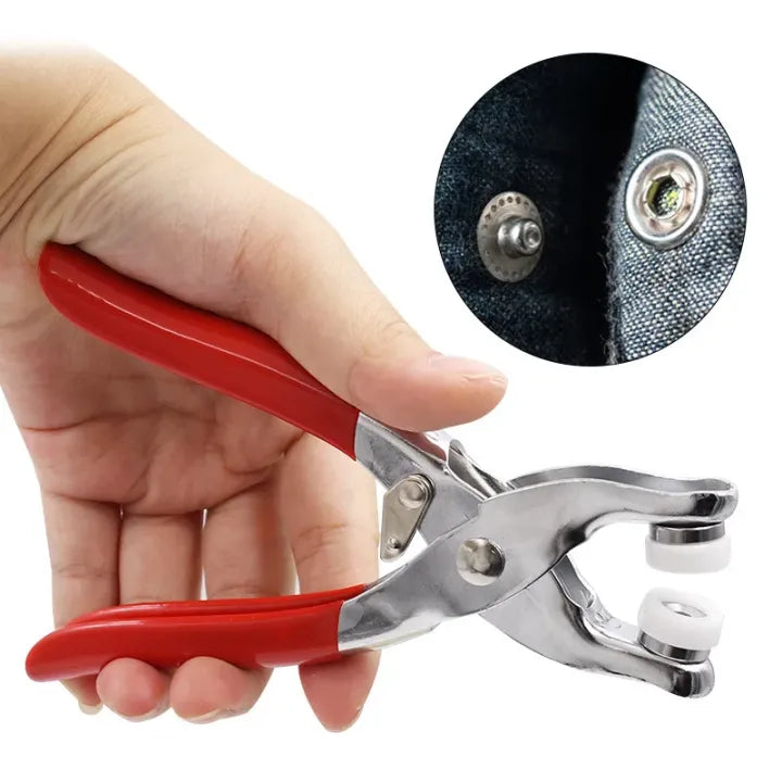 Five-claw Clip Stainless Steel Clamp Four-point Clip Clothing Button Baby Installation Tool