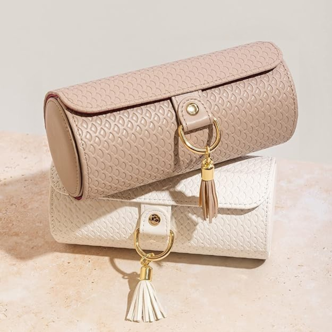 Vlando Viaggio Travel Jewellery Case with 3 Compartments