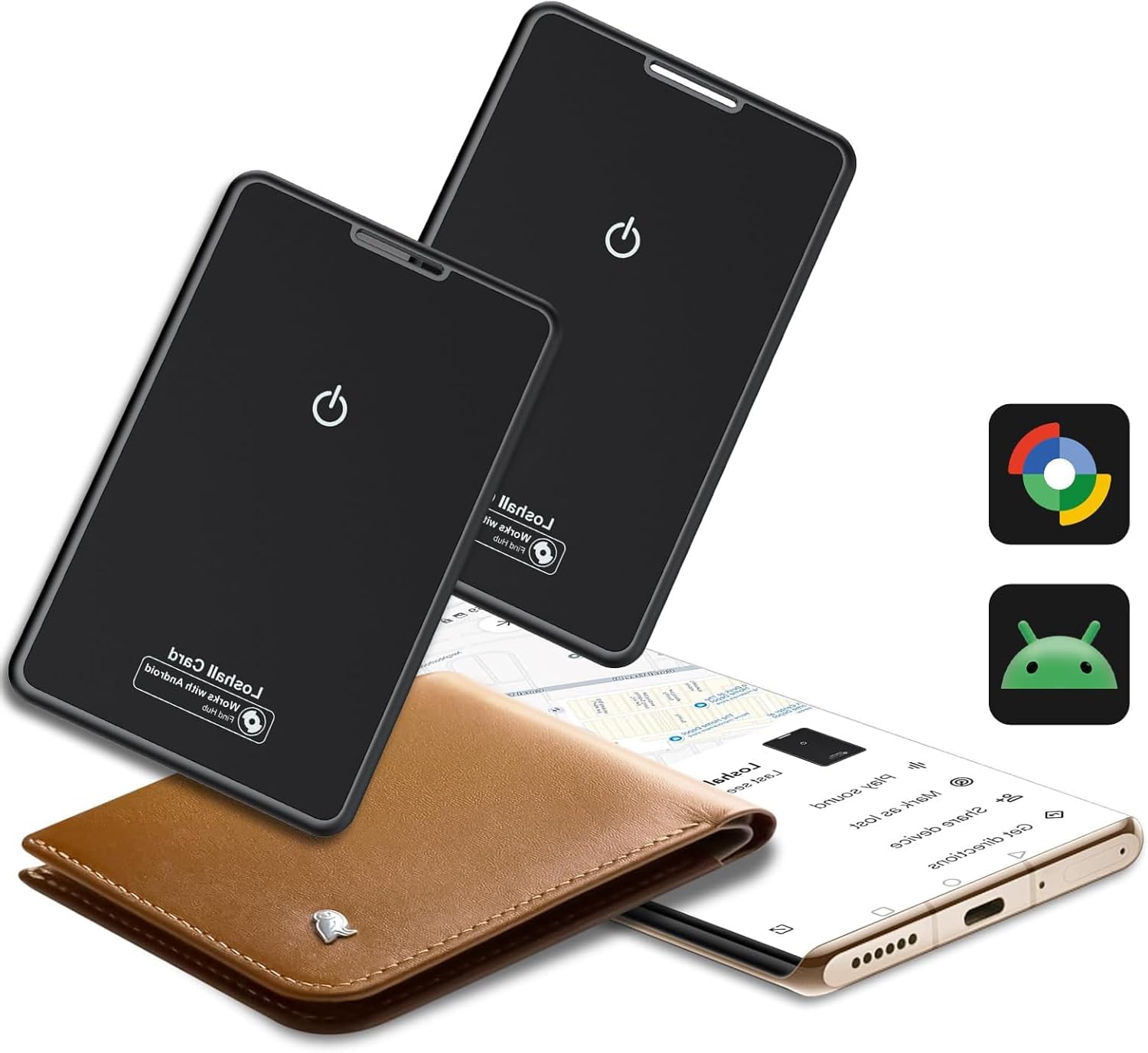2026 New Bluetooth 5.4, Wallet Smart Tracker Card, 6 Years Battery