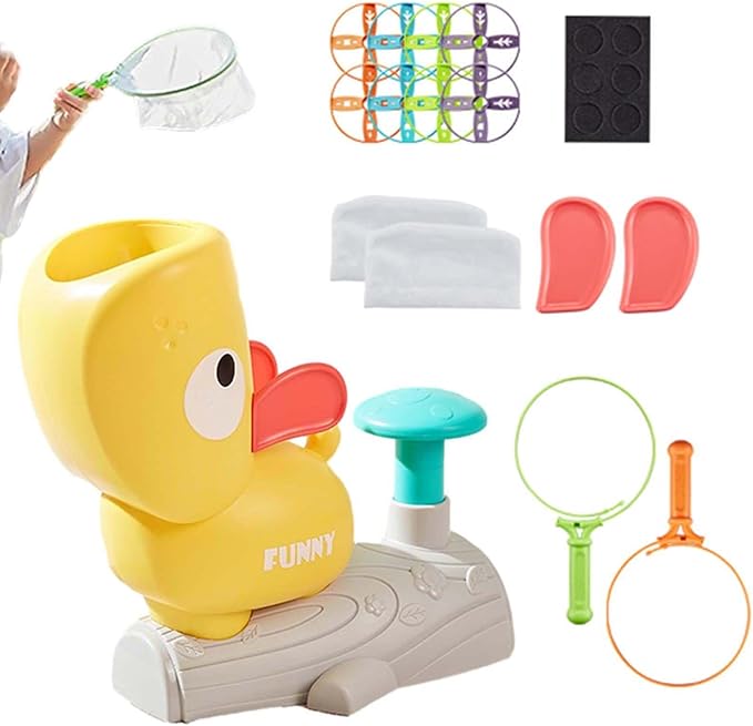 Flying Disc Launcher Toy, Flying Disc Launcher, Step-on Flying Saucer Launch Toy Set