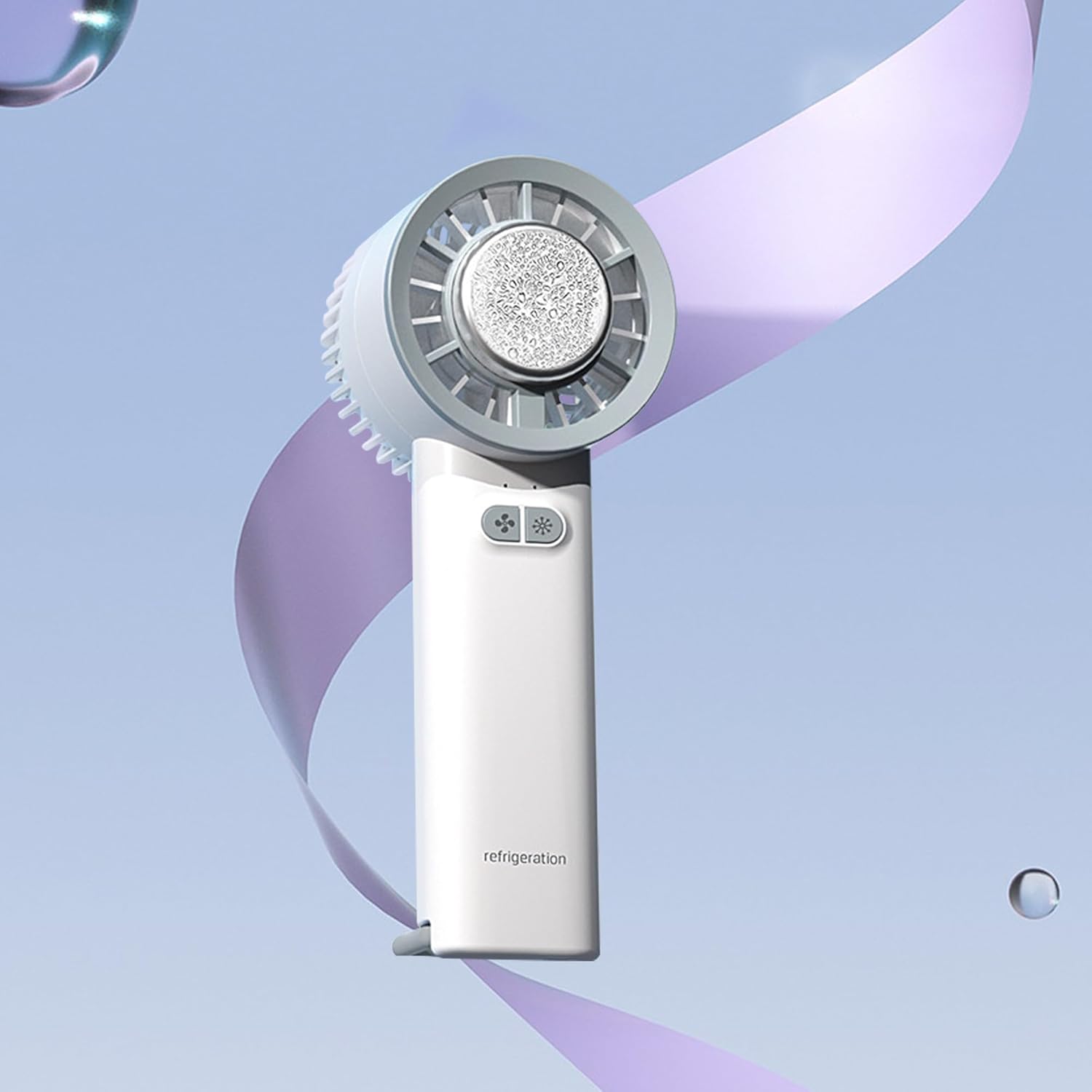 Portable Handheld Fan with Refrigeration Mode | Battery Operated Rechargeable USB Fan