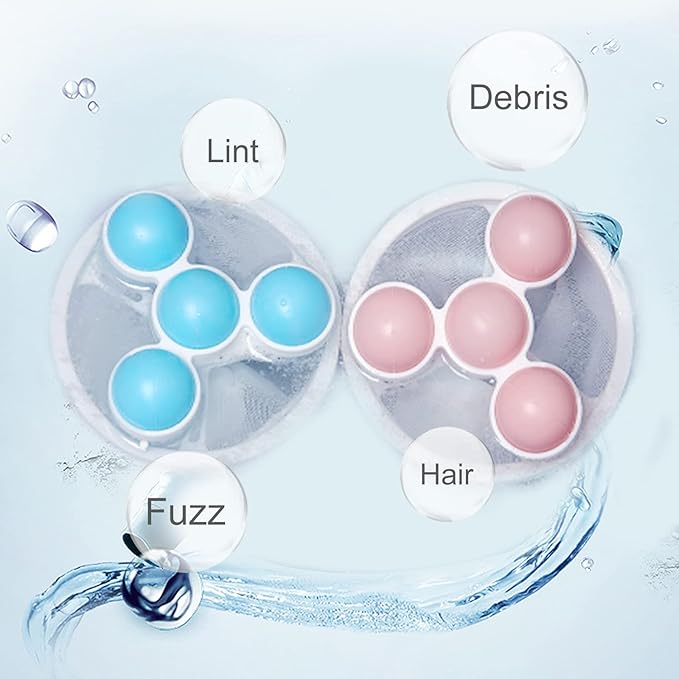 Filter Bag for Washing Machine Lint Catcher Pet Hair Catcher for Laundry