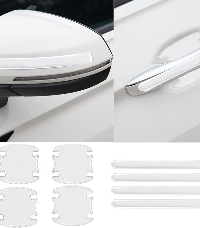 Car Door's Handle Protector Sticker Transparent - Universal