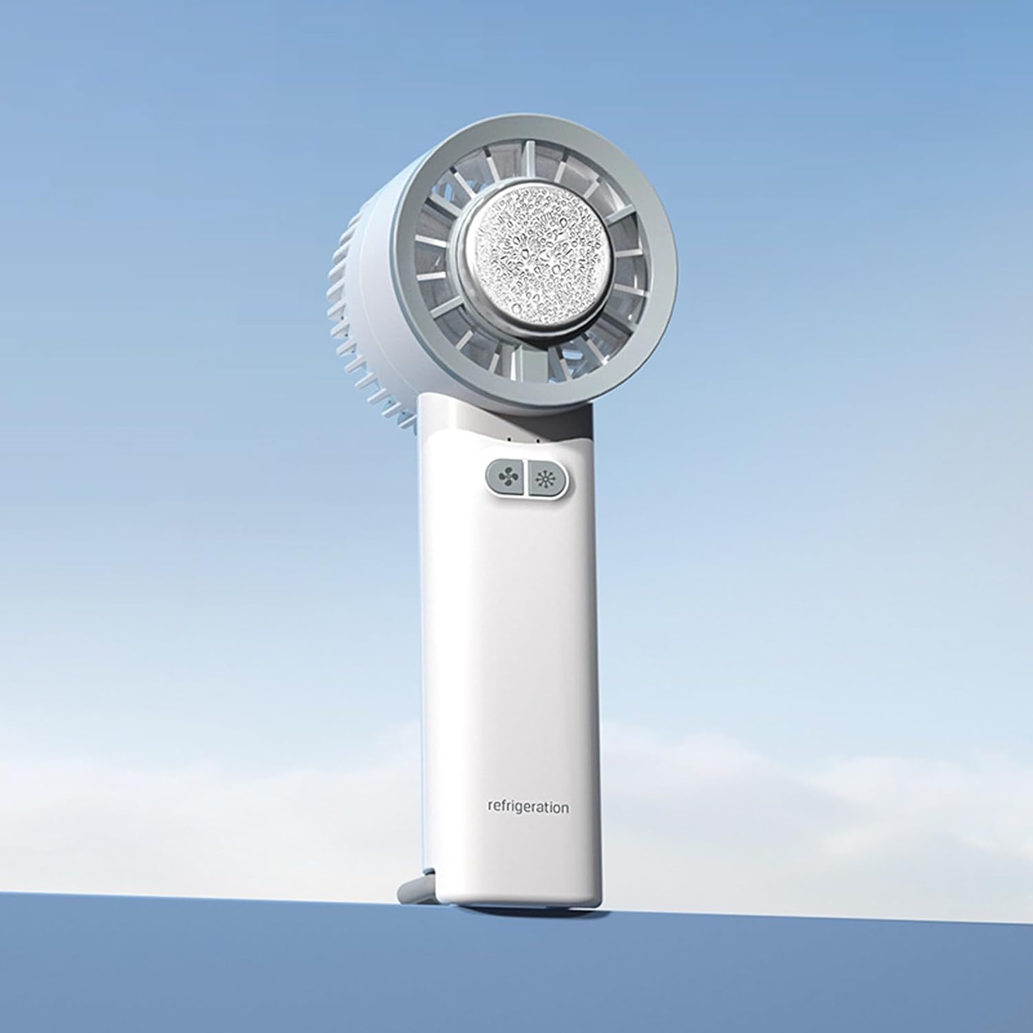 Portable Handheld Fan with Refrigeration Mode | Battery Operated Rechargeable USB Fan
