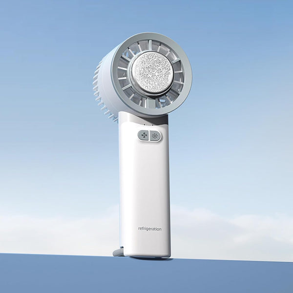 Rechargeable Handheld Fan with Cooling Plate