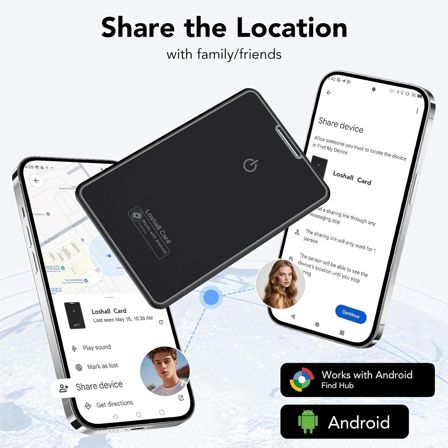 2026 New Bluetooth 5.4, Wallet Smart Tracker Card, 6 Years Battery