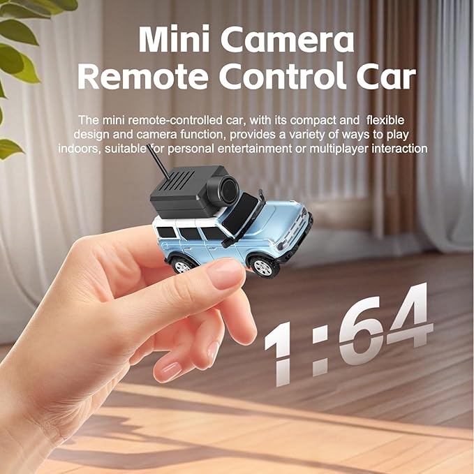 RC Drift Car | HD Camera with Real‑time Video | Remote Control With LED Lights