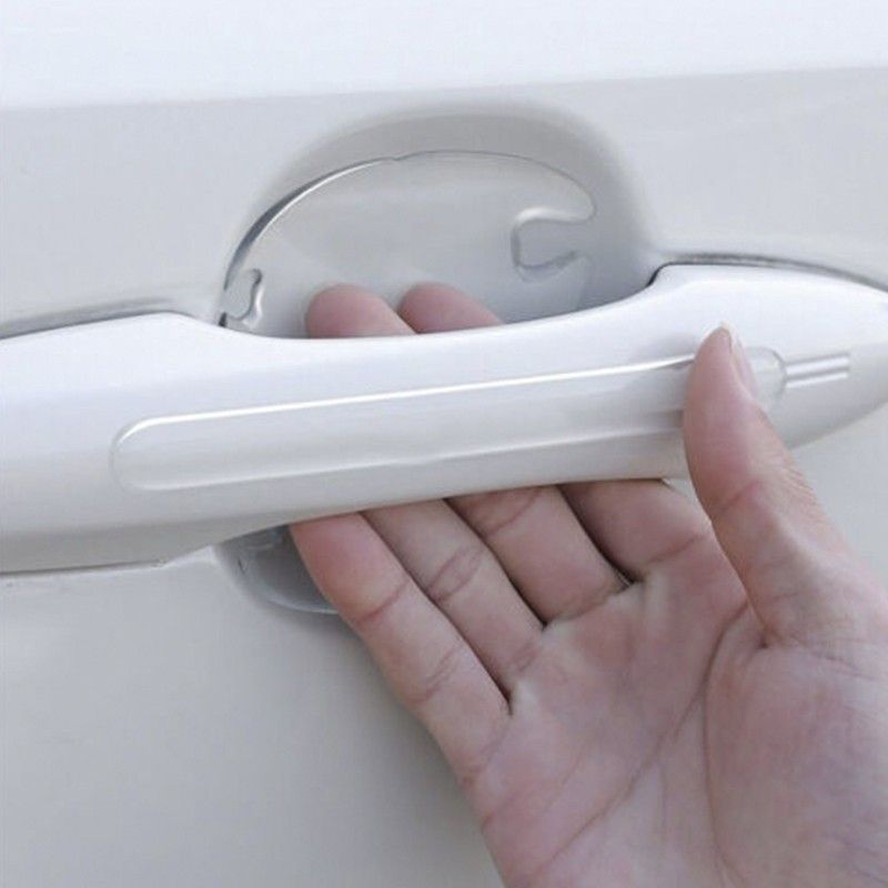 Car Door's Handle Protector Sticker Transparent - Universal