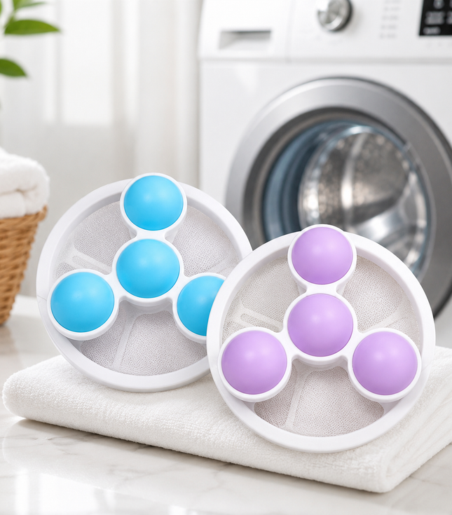 Floating Washing Machine Lint Filter Bag (Pack of 4)
