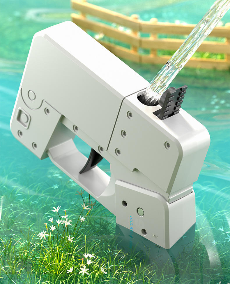 Phone Shaped Fordable Water Gun, Mini Pocket Size Summer Toy For Kids