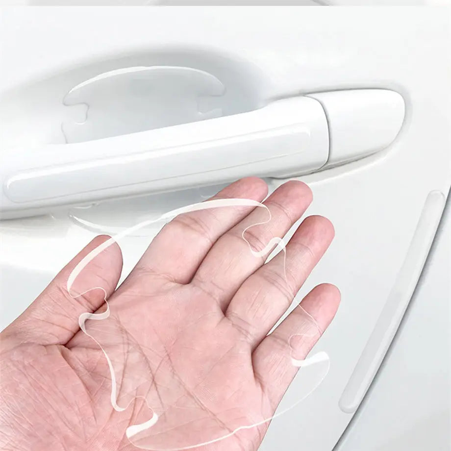Car Door's Handle Protector Sticker Transparent - Universal