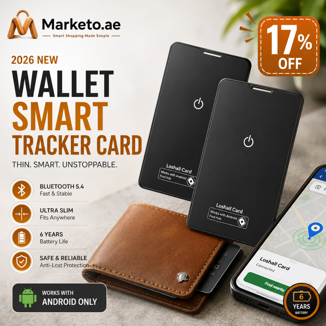 2026 New Bluetooth 5.4, Wallet Smart Tracker Card, 6 Years Battery