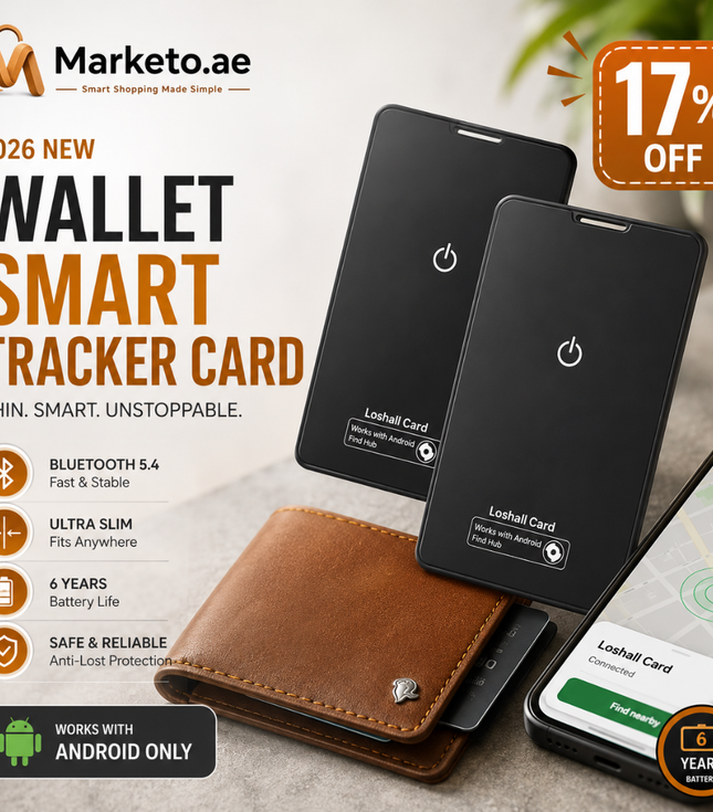 2026 New Bluetooth 5.4, Wallet Smart Tracker Card, 6 Years Battery