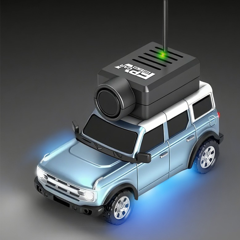 RC Drift Car | HD Camera with Real‑time Video | Remote Control With LED Lights