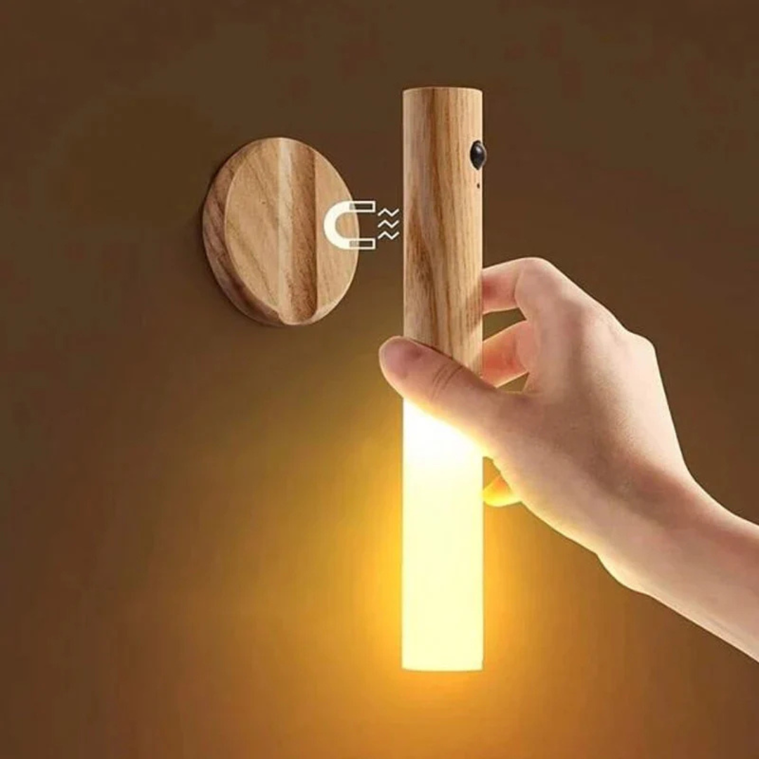 Rechargeable Motion Sensor Night Light | Magnetic LED Wall Sconce Wireless Motion