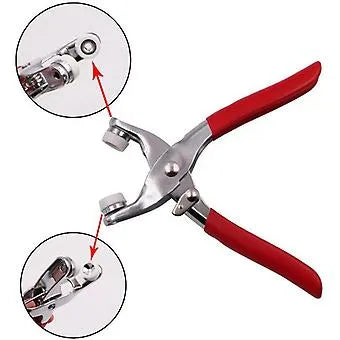 Five-claw Clip Stainless Steel Clamp Four-point Clip Clothing Button Baby Installation Tool