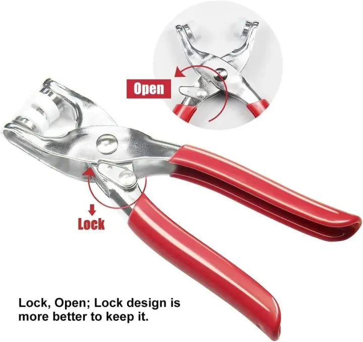 Five-claw Clip Stainless Steel Clamp Four-point Clip Clothing Button Baby Installation Tool